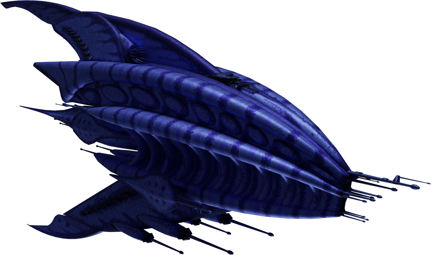 Звёздный дракон - крейсер вид сбоку